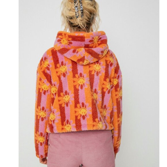 BILLABONG X SMILEY Cozy Smiles Fleece Hoodie - Picture 2 of 12